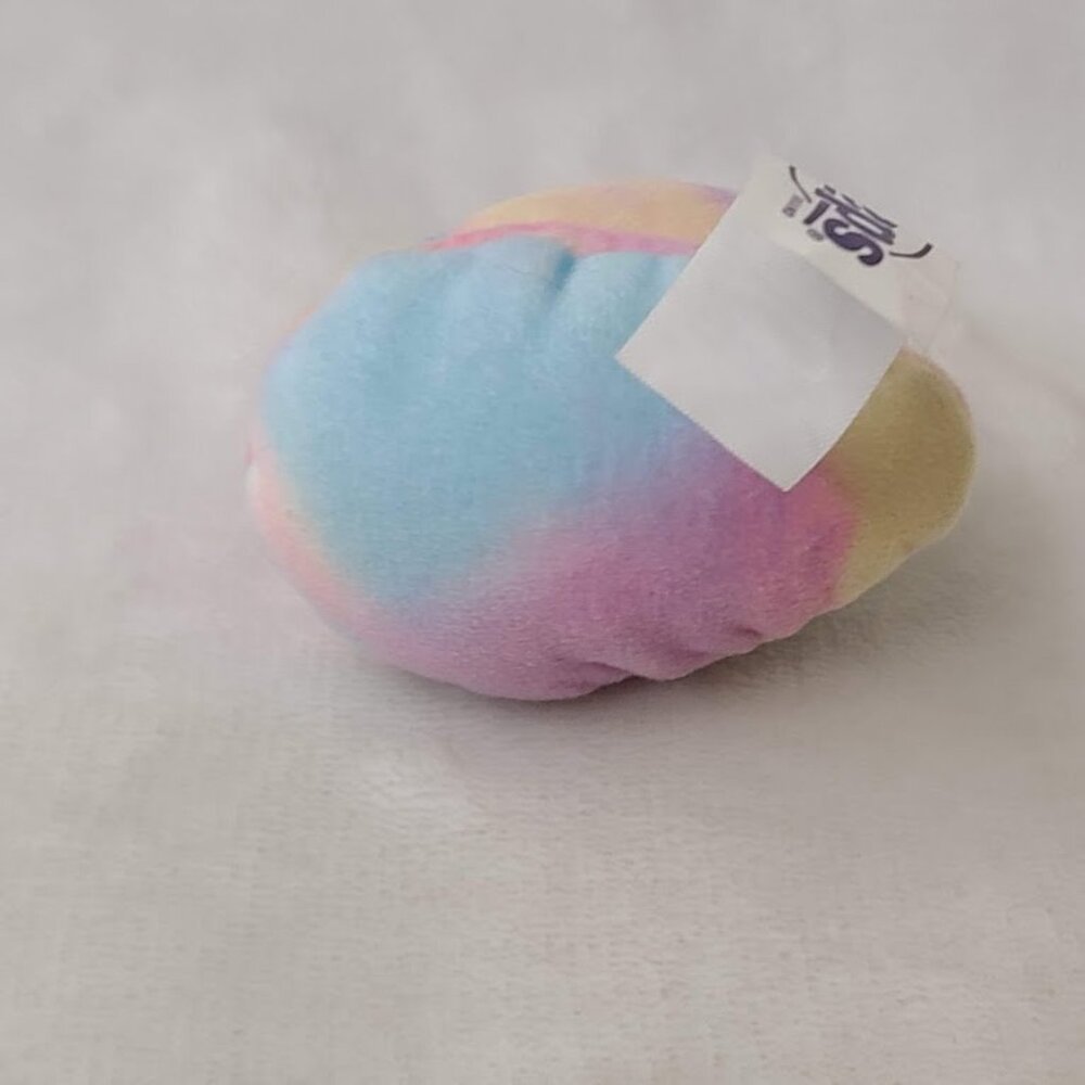 Peeps Rainbow Tie Dye Baby Chick Plush Stuffed Animal 3" - Picture 6 of 7